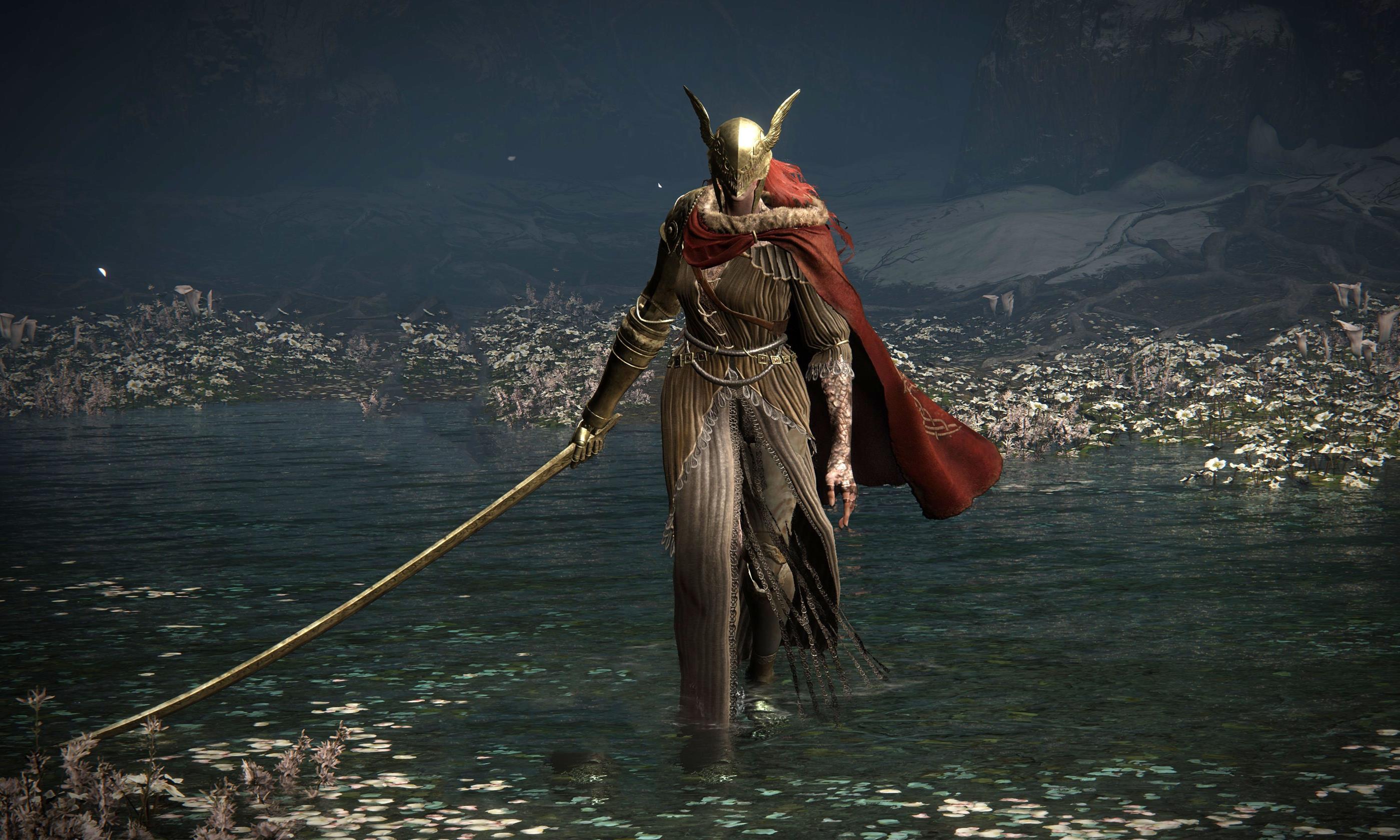 Elden Ring chad goes around helping players beat Malenia by soloing her naked